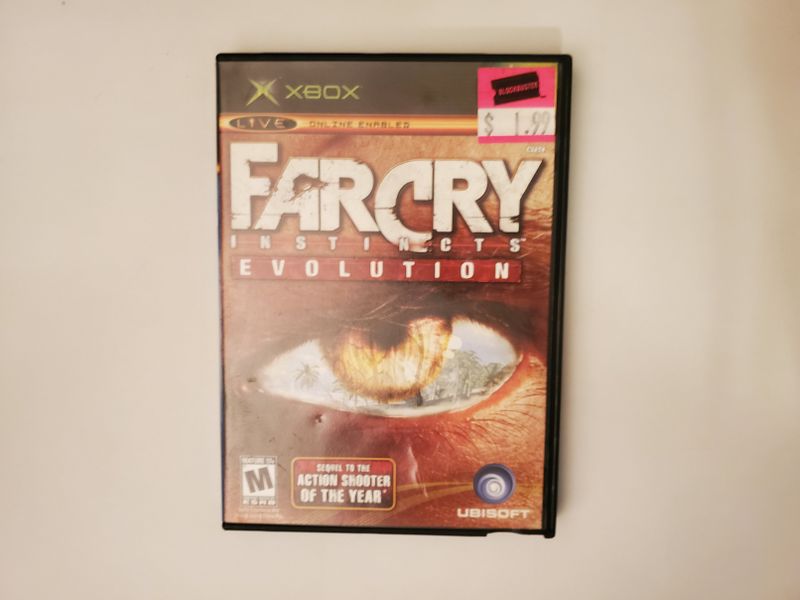 Microsoft Xbox Farcry Instincts Evolution video game