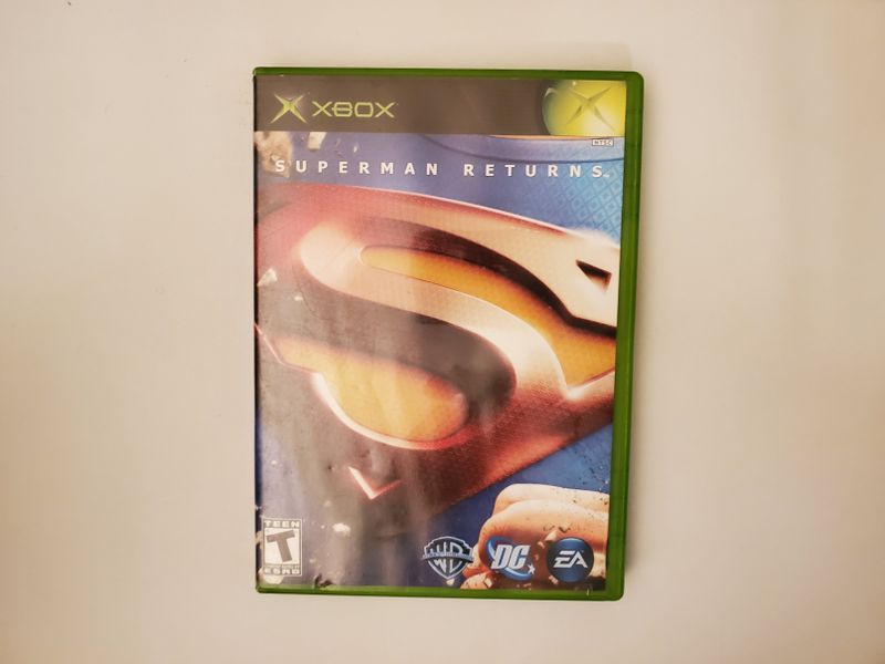 Microsoft Xbox Superman Returns video game