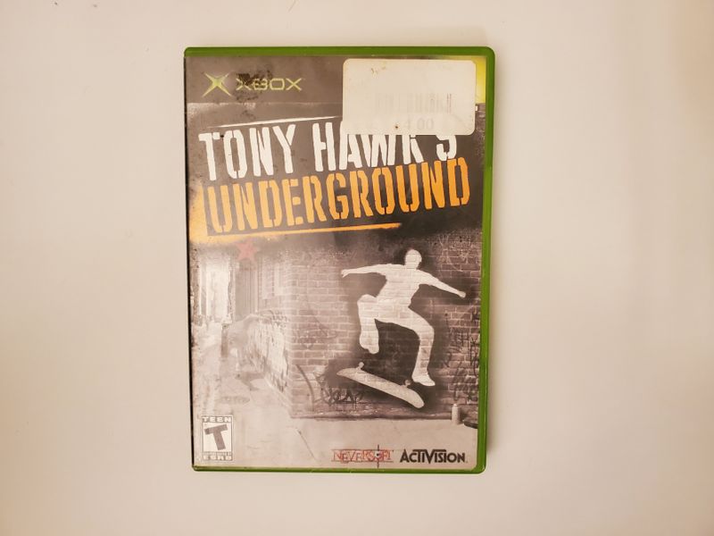 Microsoft Xbox Tony Hawk's Underground video game