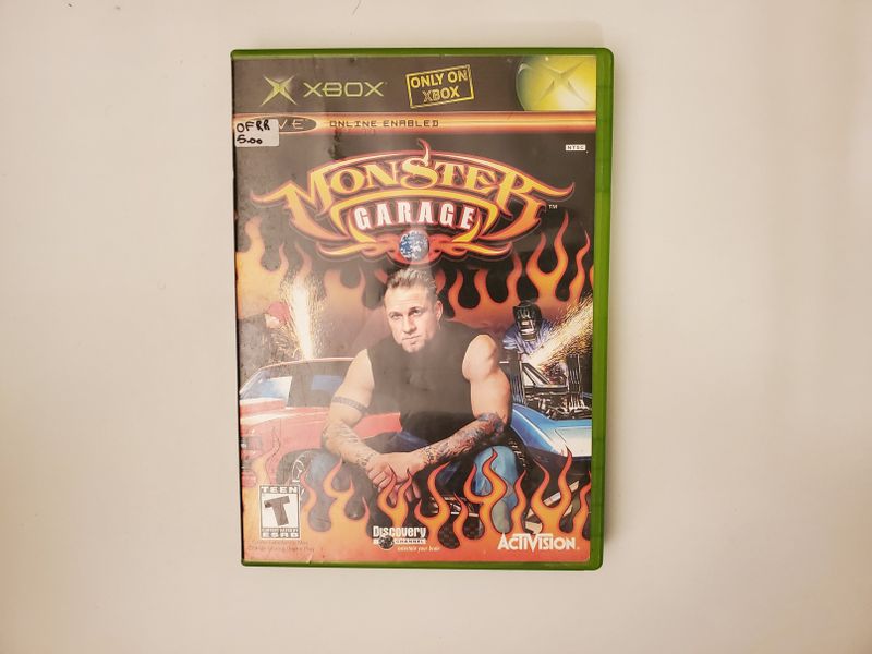 Microsoft Xbox Monster Garage video game