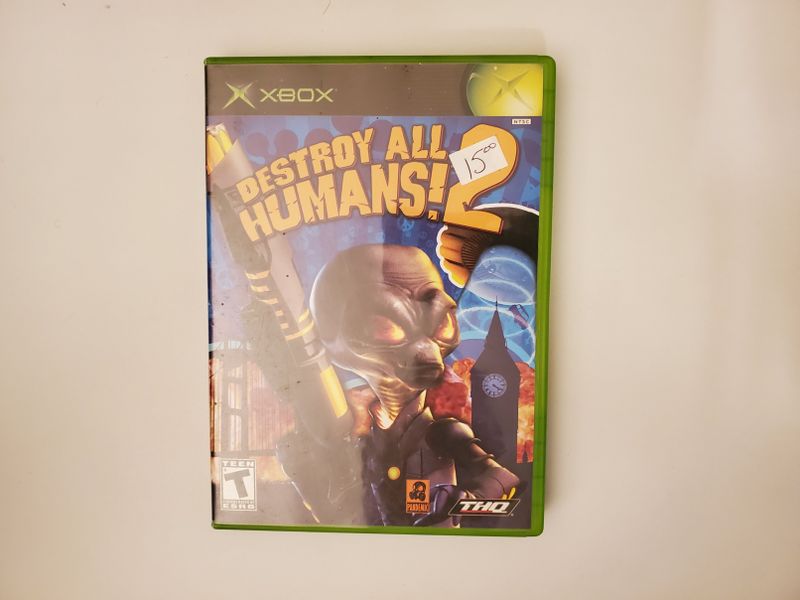 Microsoft Xbox Destroy All Humans! video game