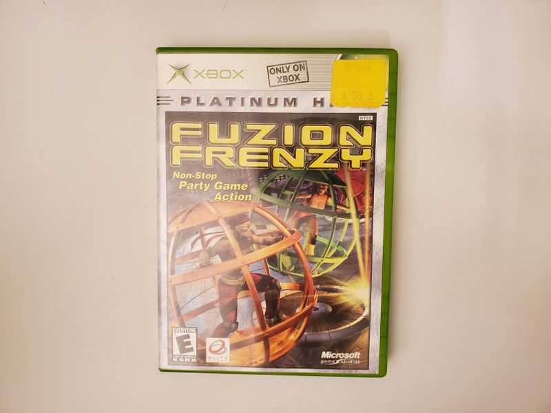Microsoft Xbox Fuzion Frenzy Platinum Hits video game