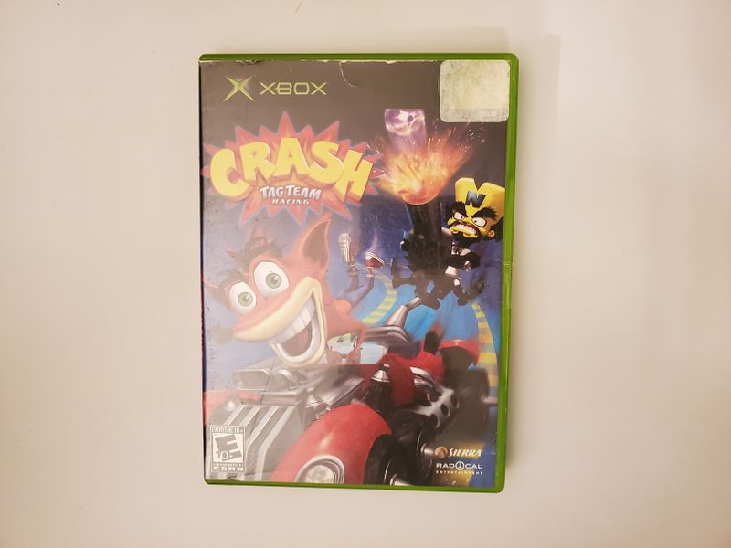 Microsoft Xbox Crash Tag Team Racing video game