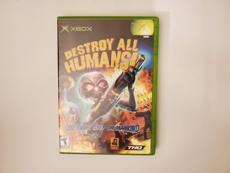 Microsoft Xbox Destroy All Humans! video game