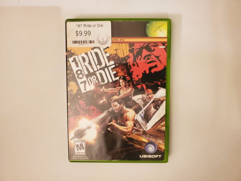 Microsoft Xbox 187 Ride or Die video game