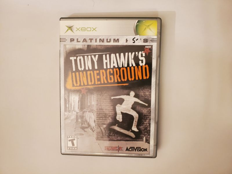 Microsoft Xbox Tony Hawk's Underground Platinum Hits video game