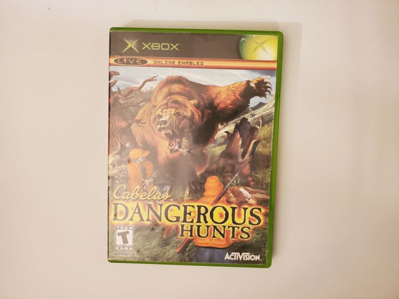 Microsoft Xbox Cabela's Dangerous Hunts video game