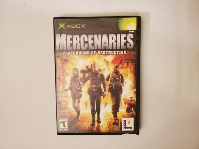 Microsoft Xbox Mercenaries Playground of Destruction video game