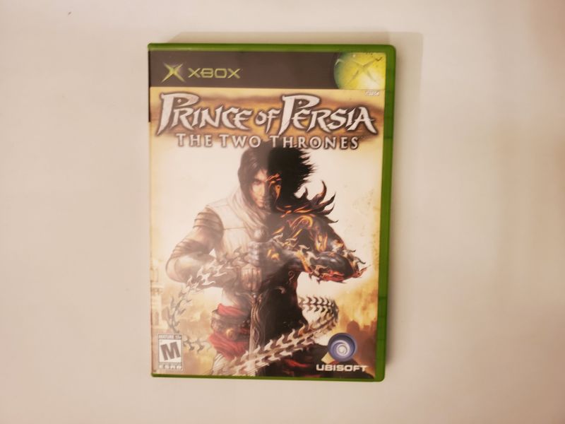 Microsoft Xbox Prince of Persia The Two Thrones video game