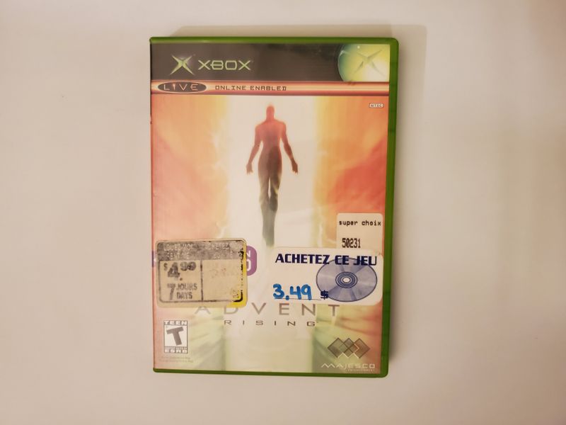 Microsoft Xbox Advent Rising video game