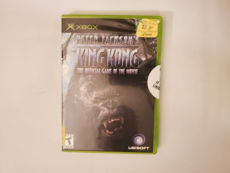 Microsoft Xbox Peter Jackson's King Kong: The Official Game of the Movie video game
