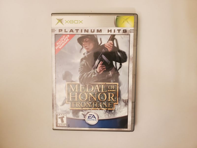 Microsoft Xbox Medal of Honor Frontline Platinum Hits video game