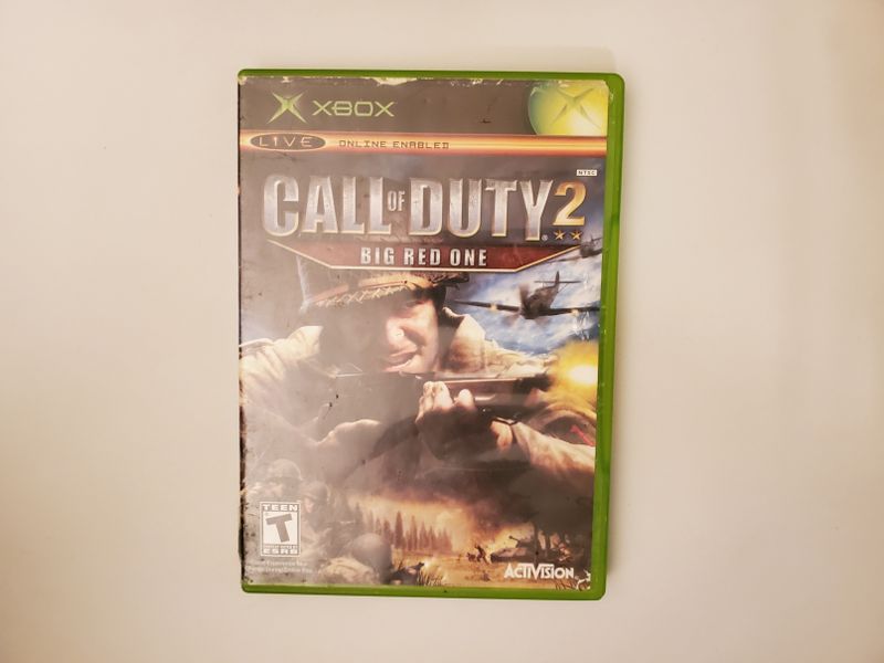 Microsoft Xbox Call of Duty 2 Big Red One video game