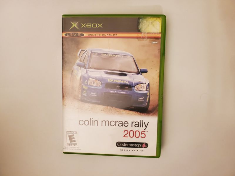 Microsoft Xbox Colin McRae Rally 2005 video game