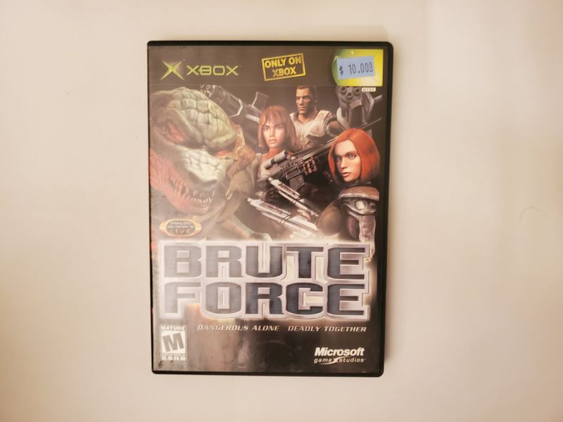 Microsoft Xbox Brute Force video game