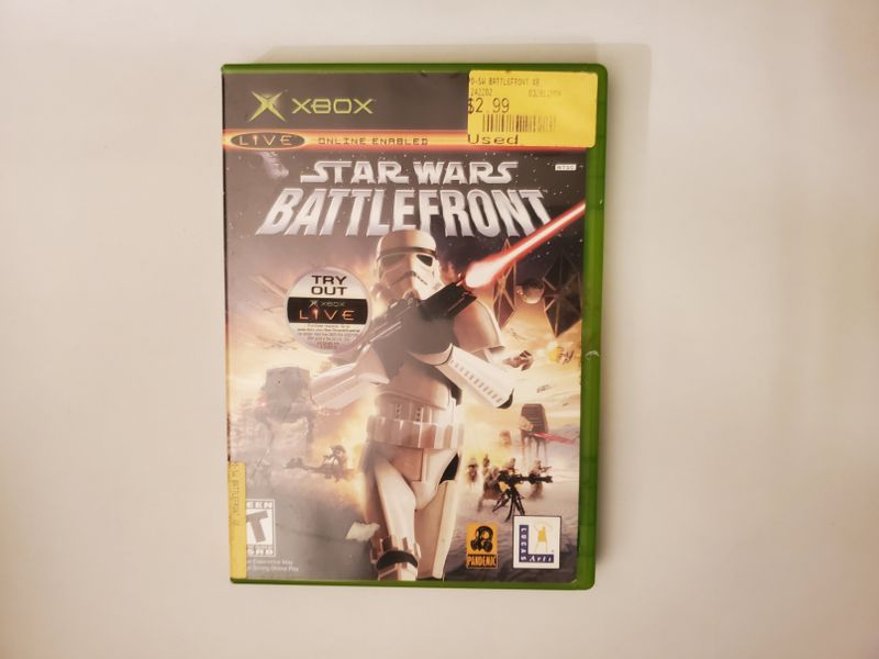 Microsoft Xbox Star Wars: Battlefront video game