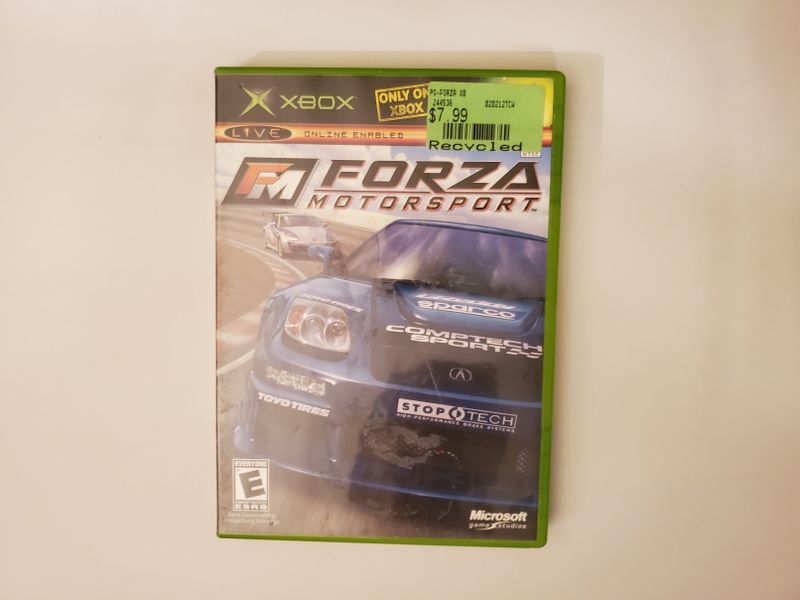 Microsoft Xbox Forza Motorsport video game