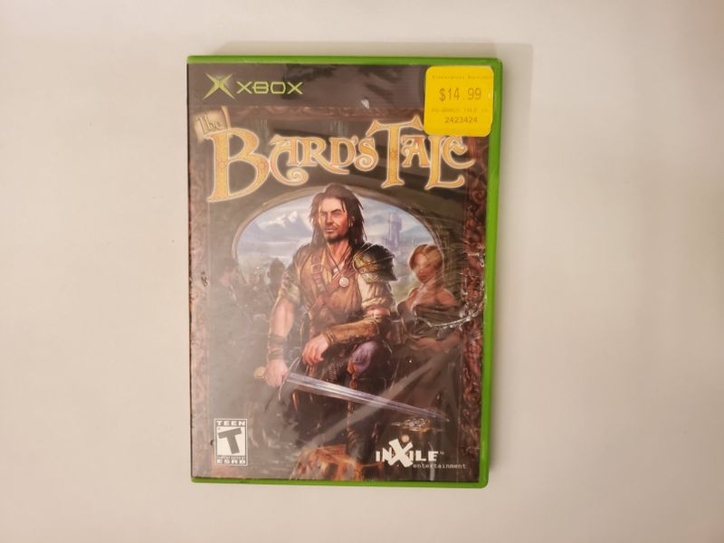 Microsoft Xbox The Bard's Tale video game
