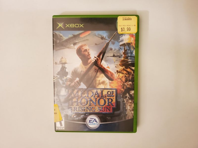 Microsoft Xbox Medal of Honor Rising Sun video game