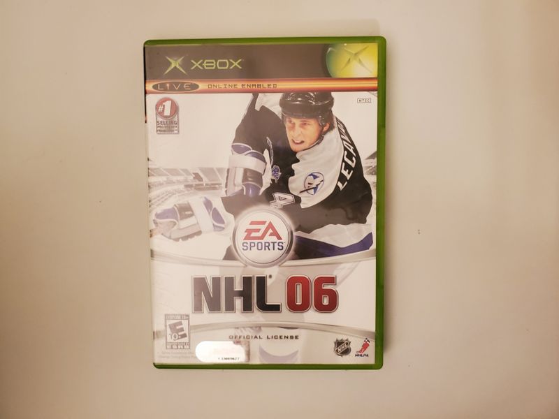 Microsoft Xbox NHL 06 video game