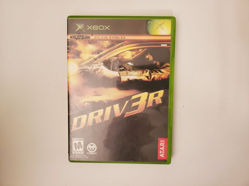 Microsoft Xbox Driv3r video game
