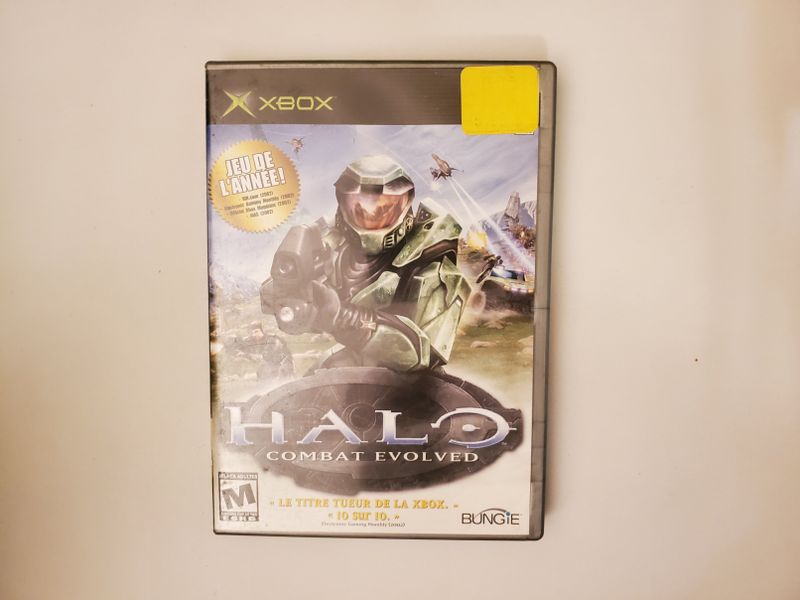 Microsoft Xbox Halo: Combat Evolved video game