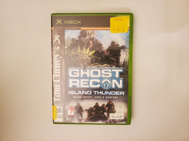 Microsoft Xbox Tom Clancy's Ghost Recon: Island Thunder video game
