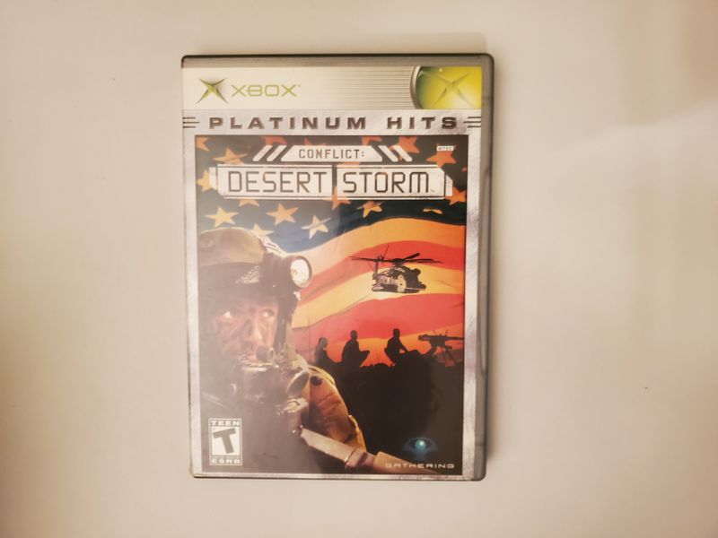 Microsoft Xbox Conflict: Desert Storm Platinum Hits video game