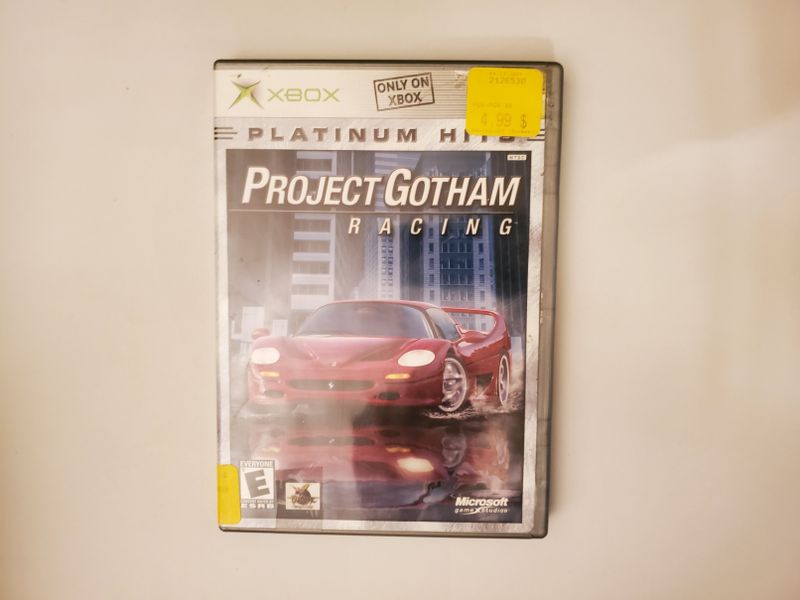 Microsoft Xbox Project Gotham Racing Platinum Hits video game