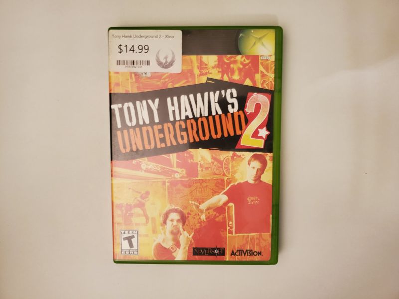 Microsoft Xbox Tony Hawk's Underground 2 video game