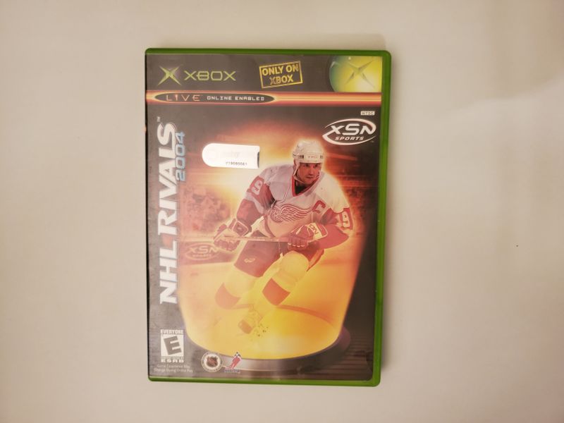 Microsoft Xbox NHL Rivals 2004 video game