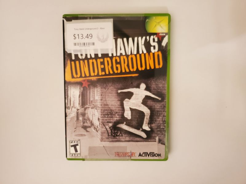 Microsoft Xbox Tony Hawk's Underground video game