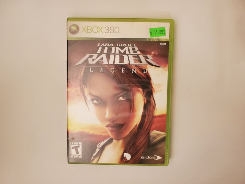 Microsoft Xbox 360 Lara Croft Tomb Raider Legend video game