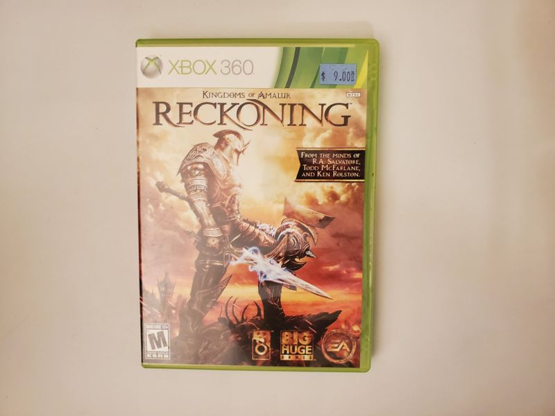 Microsoft Xbox 360 Kingdoms of Amalur Reckoning video game