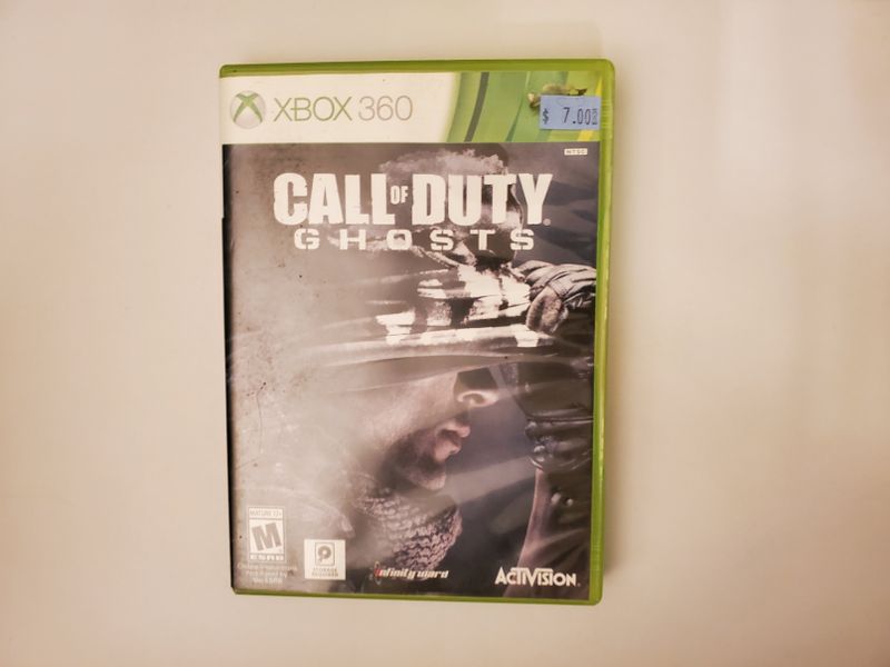 Microsoft Xbox 360 Call of Duty Ghosts video game