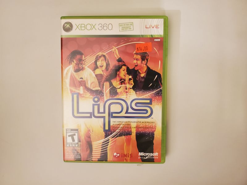 Microsoft Xbox 360 Lips video game