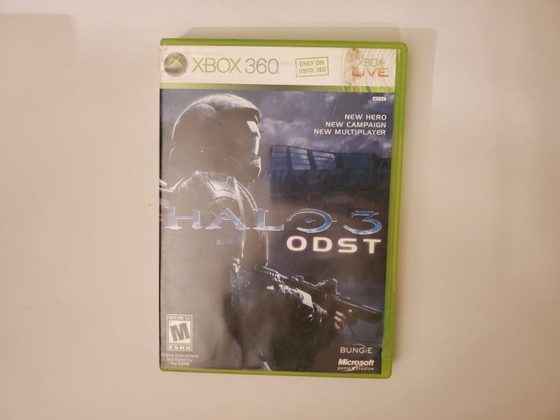 Microsoft Xbox 360 Halo 3 ODST video game