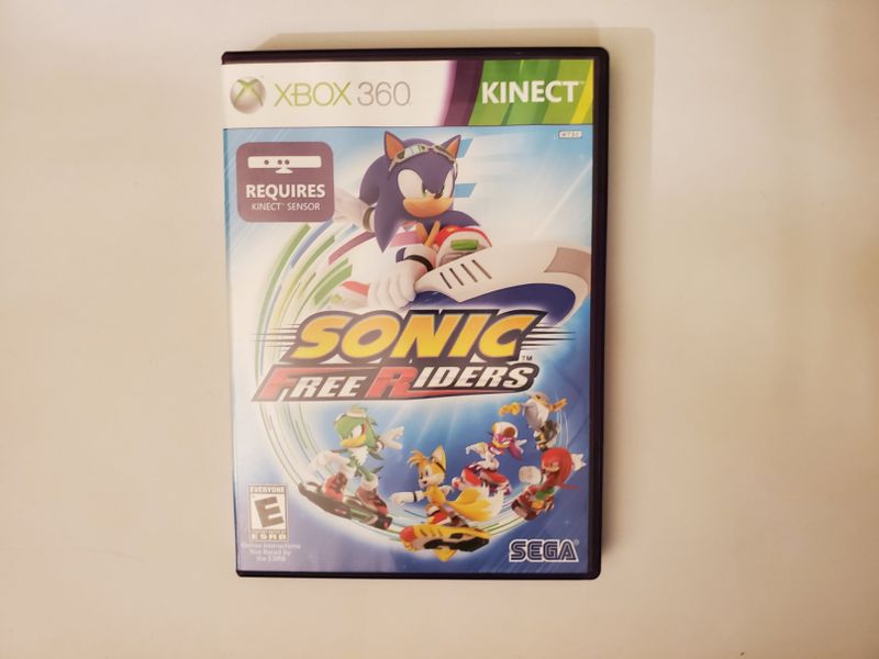 Microsoft Xbox 360 Sonic Free Riders video game