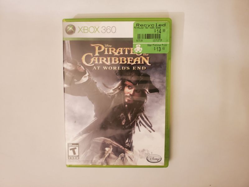 Microsoft Xbox 360 Pirates of the Caribbean At World's End video game