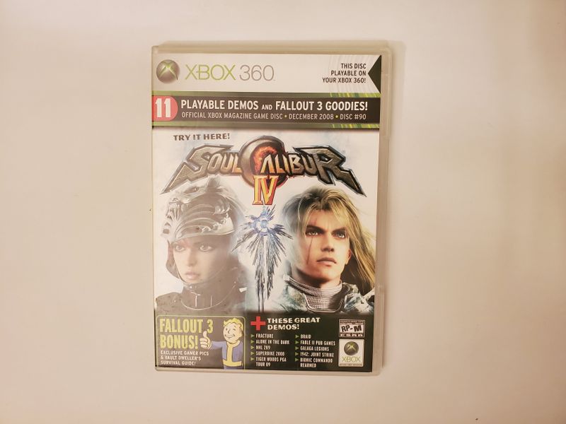Microsoft Xbox 360 Official Xbox Magazine Game Disc #90 video game