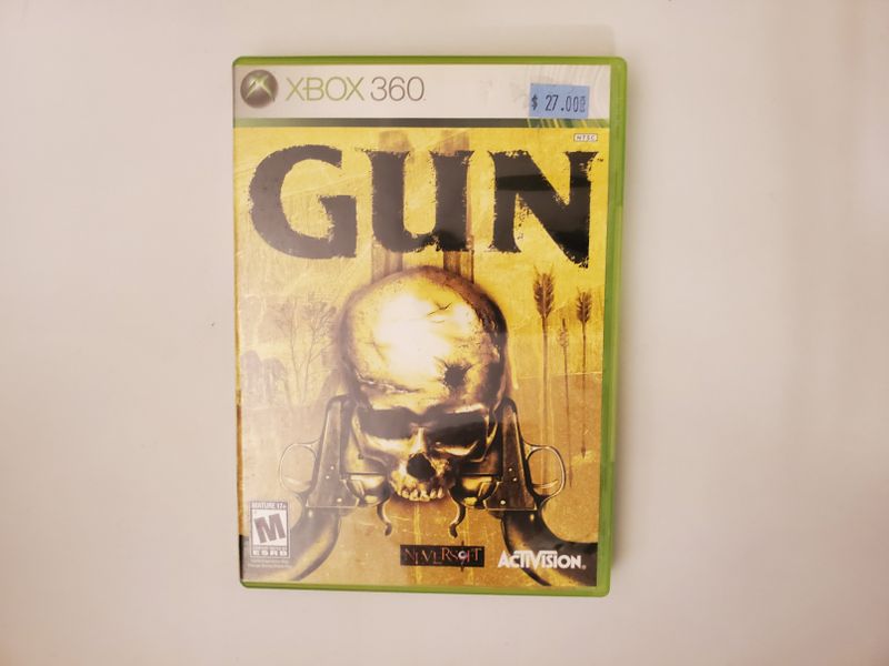 Microsoft Xbox 360 GUN video game