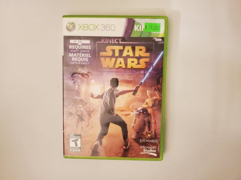 Microsoft Xbox 360 Kinect Star Wars video game