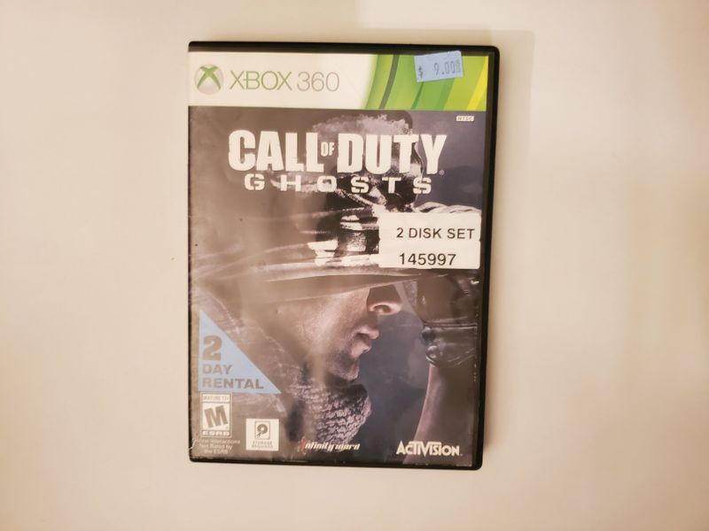 Microsoft Xbox 360 Call of Duty: Ghosts video game