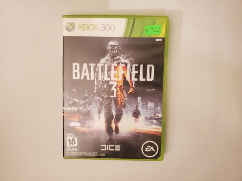 Microsoft Xbox 360 Battlefield 3 video game