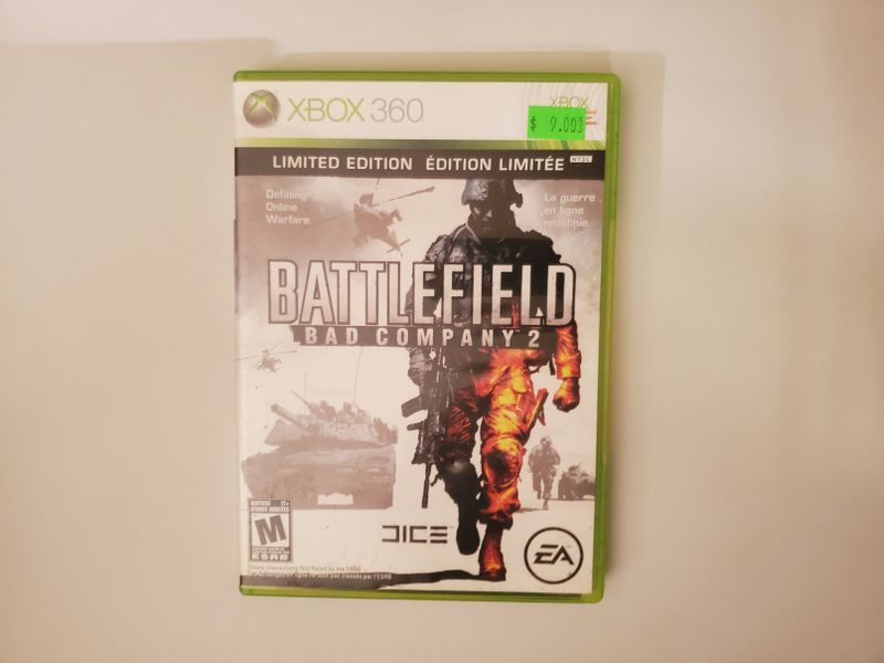 Microsoft Xbox 360 Battlefield Bad Company 2 Limited Edition video game
