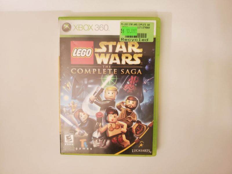Microsoft Xbox 360 Lego Star Wars The Complete Saga video game