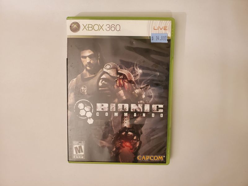 Microsoft Xbox 360 Bionic Commando video game