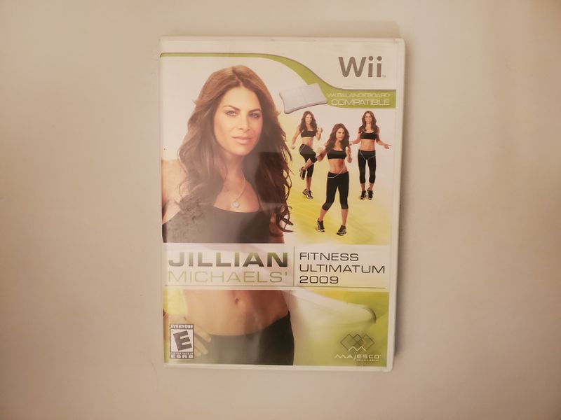 Nintendo Wii Jillian Michaels Fitness Ultimatum 2009 video game