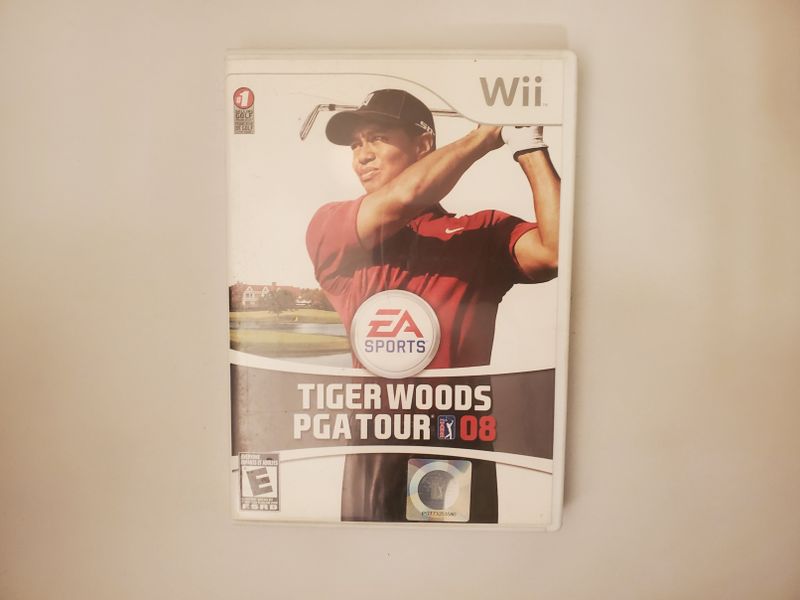 Nintendo Wii Tiger Woods PGA Tour 08 video game