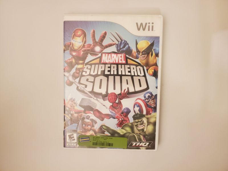 Nintendo Wii Marvel Super Hero Squad video game